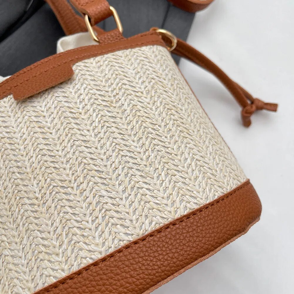 Rita Straw Handbag