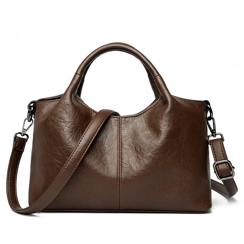 Genuine Leather Handbag - Vitória