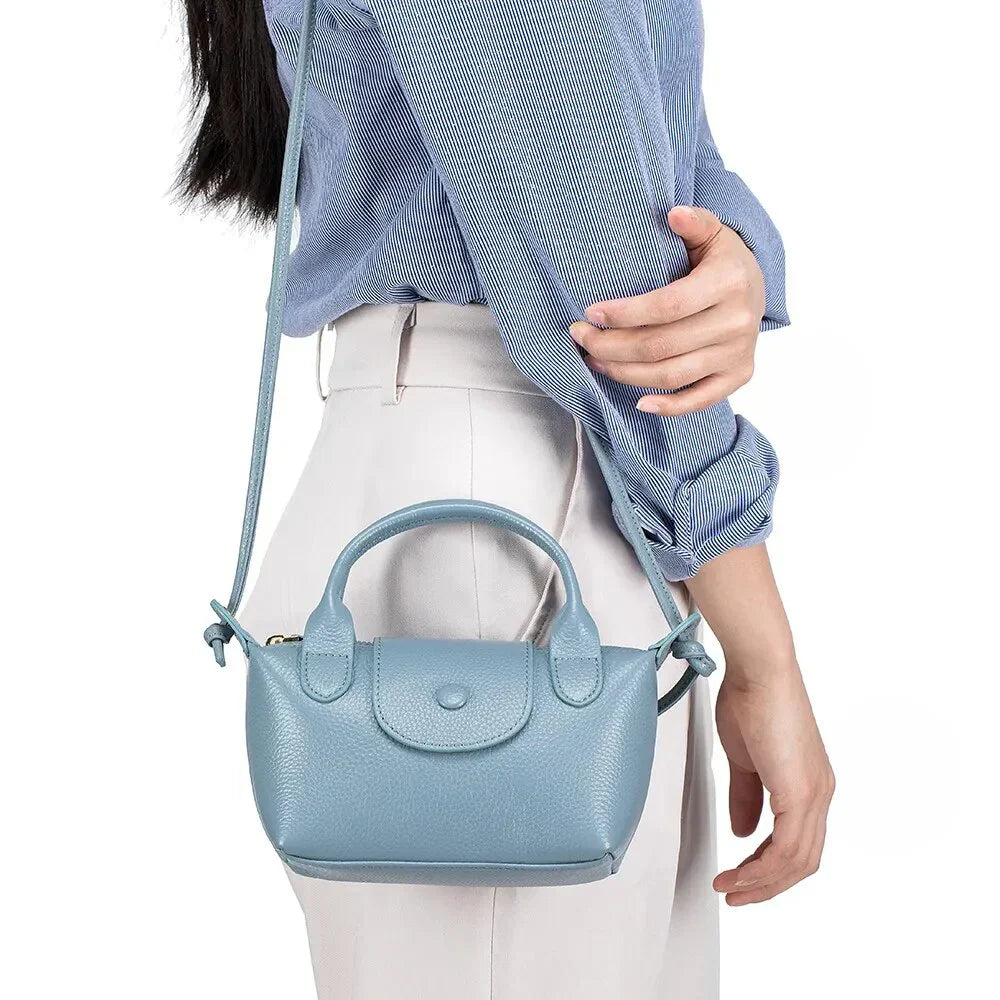 Liz Small Genuine Leather Crossbody Handbag