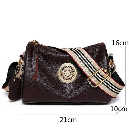 Small Leather Shoulder Bag - Orlane