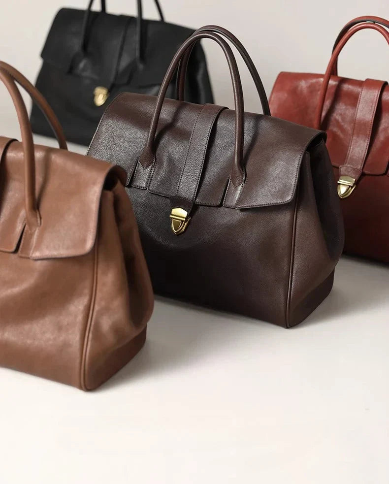 Gabrielle Genuine Leather Tote Bag