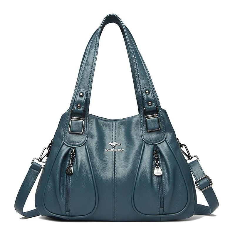 Genuine Leather Handbag - Livia