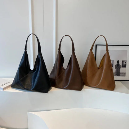 Handbag in Genuine Leather - Lunea