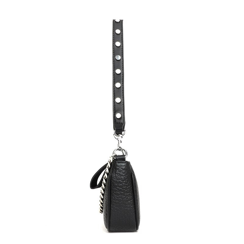 Small Genuine Leather Crossbody Bag Lara