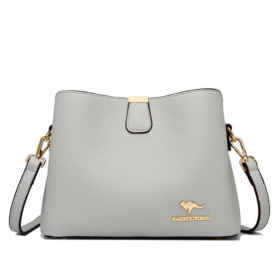 Genuine Leather Handbag - Elizabeth