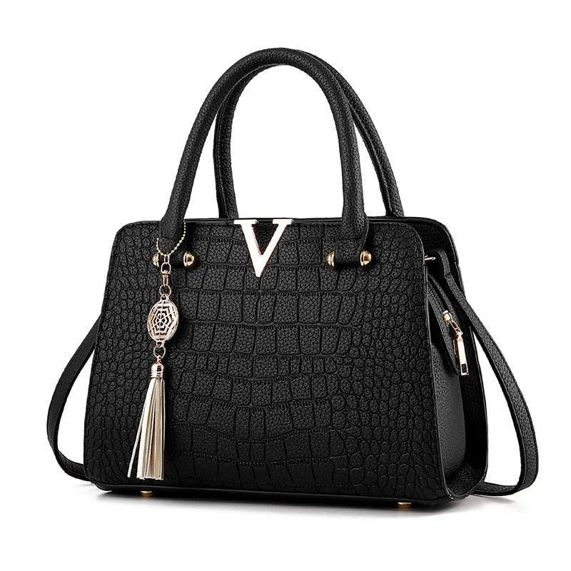Genuine Leather Handbag - Veneza