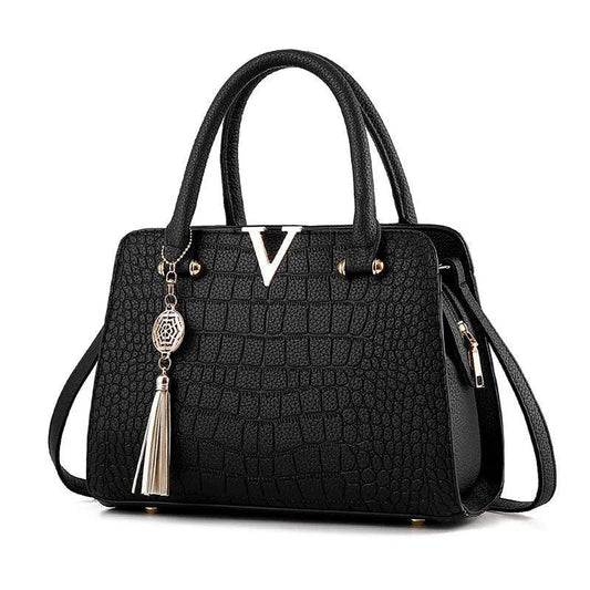 Genuine Leather Handbag - Veneza