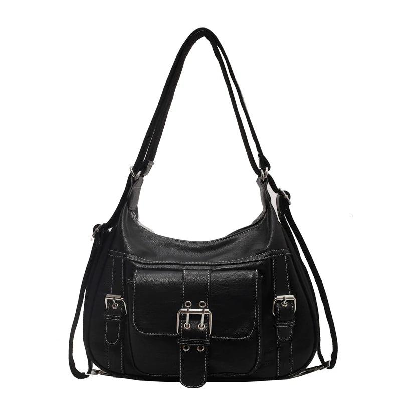 2-in-1 Genuine Leather Handbag - Sofia