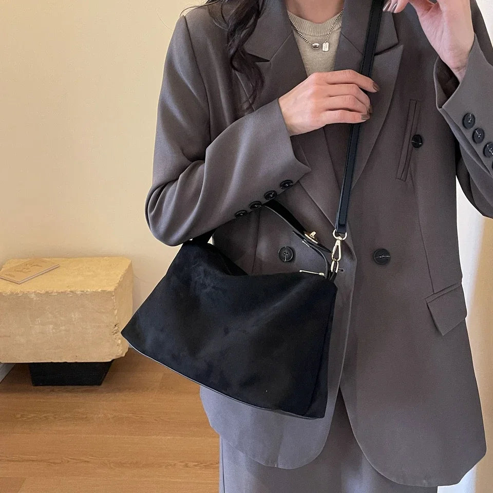 Suede Handbag - Yara