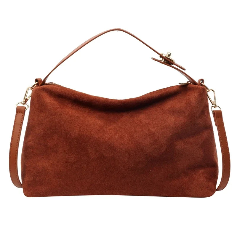 Suede Handbag - Yara