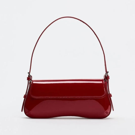 Leather Handbag - Dahlia