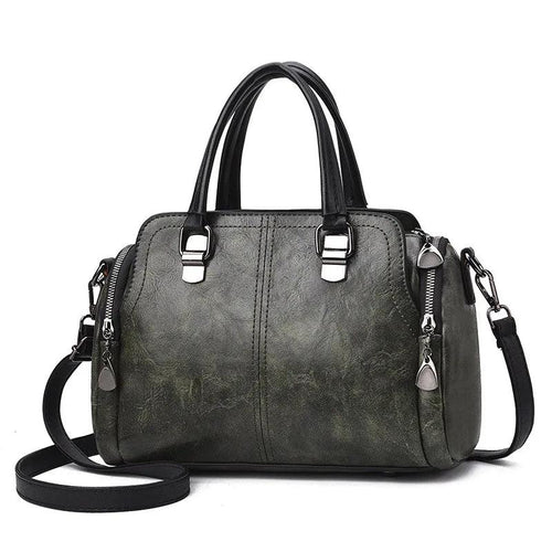 Genuine Leather Handbag - Aurora