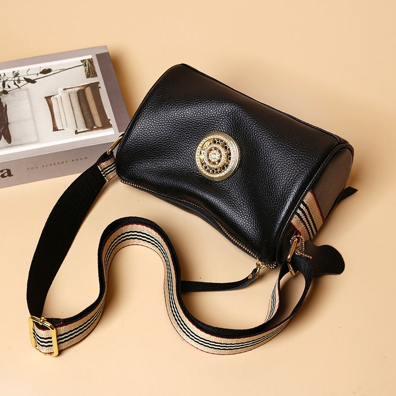 Small Leather Shoulder Bag - Orlane