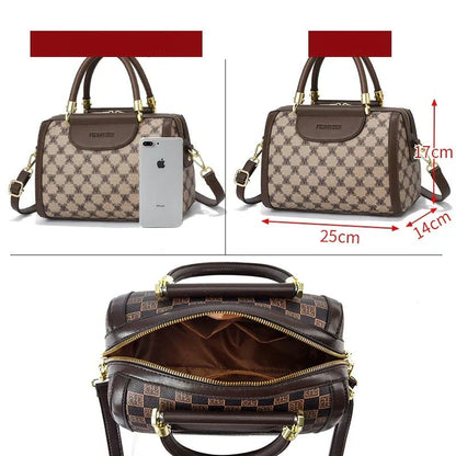 Genuine Leather Handbag - Faria