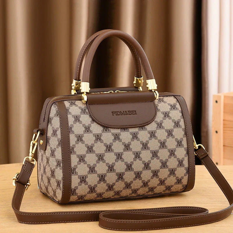 Genuine Leather Handbag - Faria