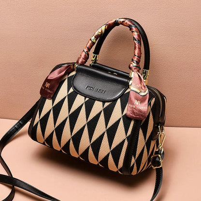 Genuine Leather Handbag - Faria