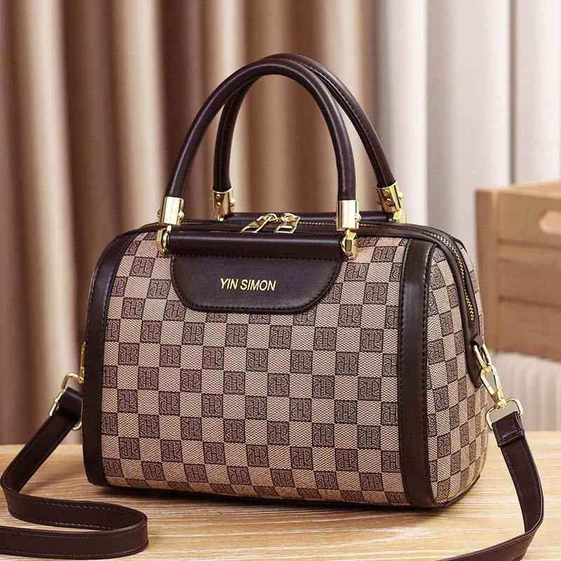 Genuine Leather Handbag - Faria