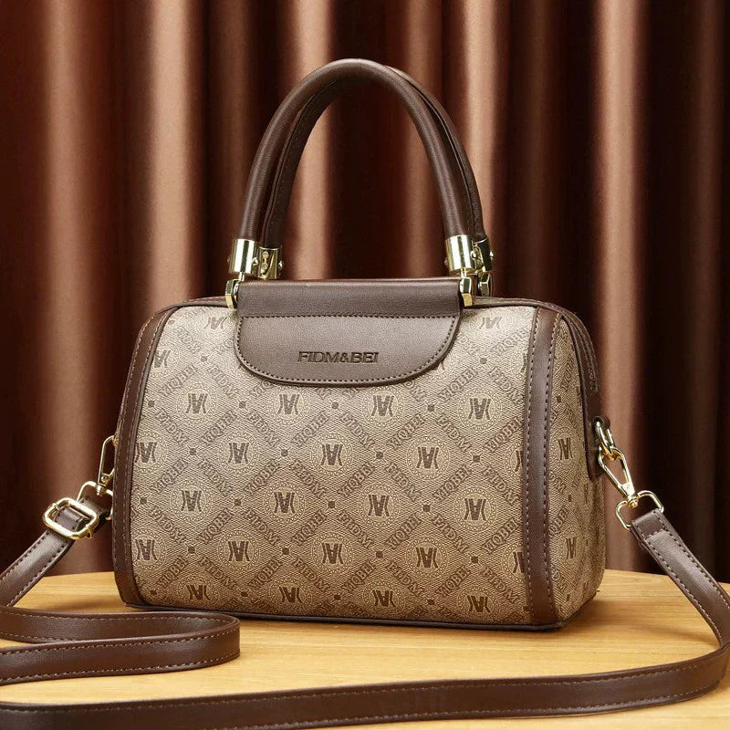 Genuine Leather Handbag - Faria