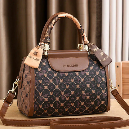Genuine Leather Handbag - Faria