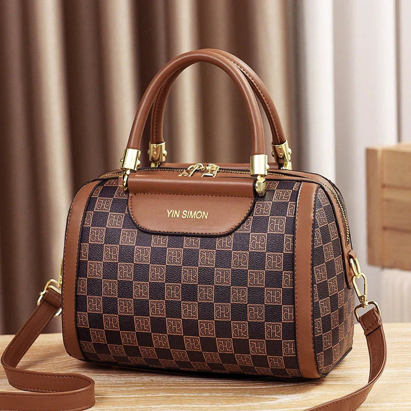 Genuine Leather Handbag - Faria