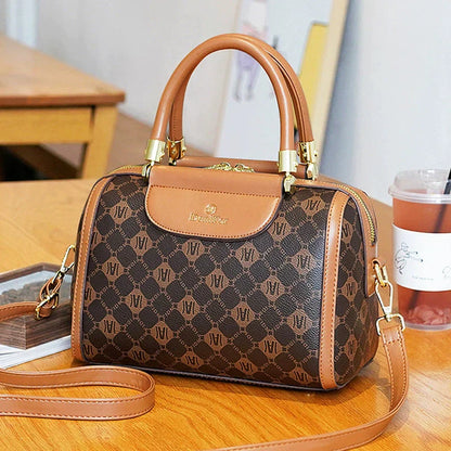 Genuine Leather Handbag - Faria