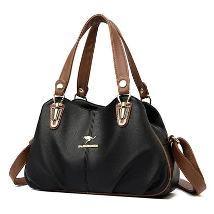 Genuine Leather Handbag - Uiva