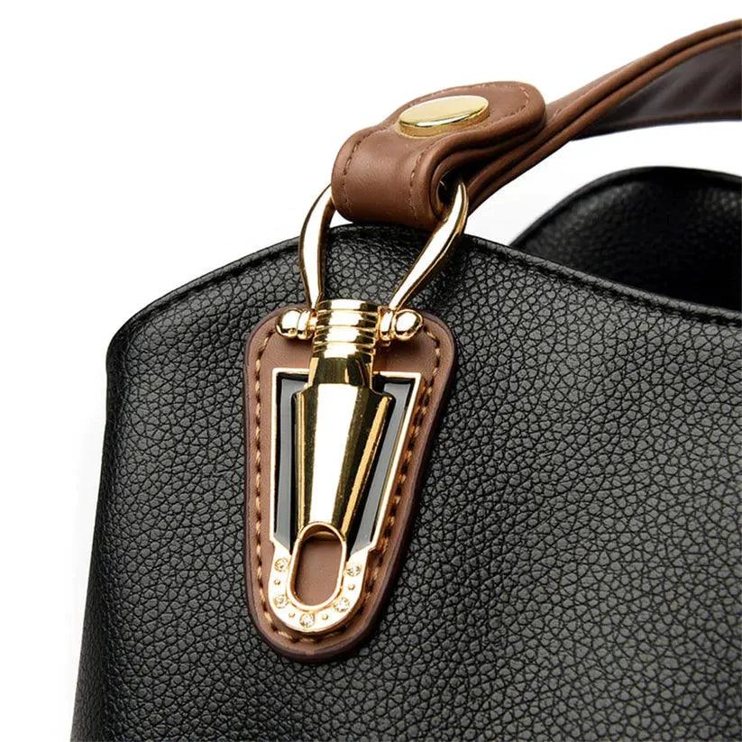Genuine Leather Handbag - Uiva