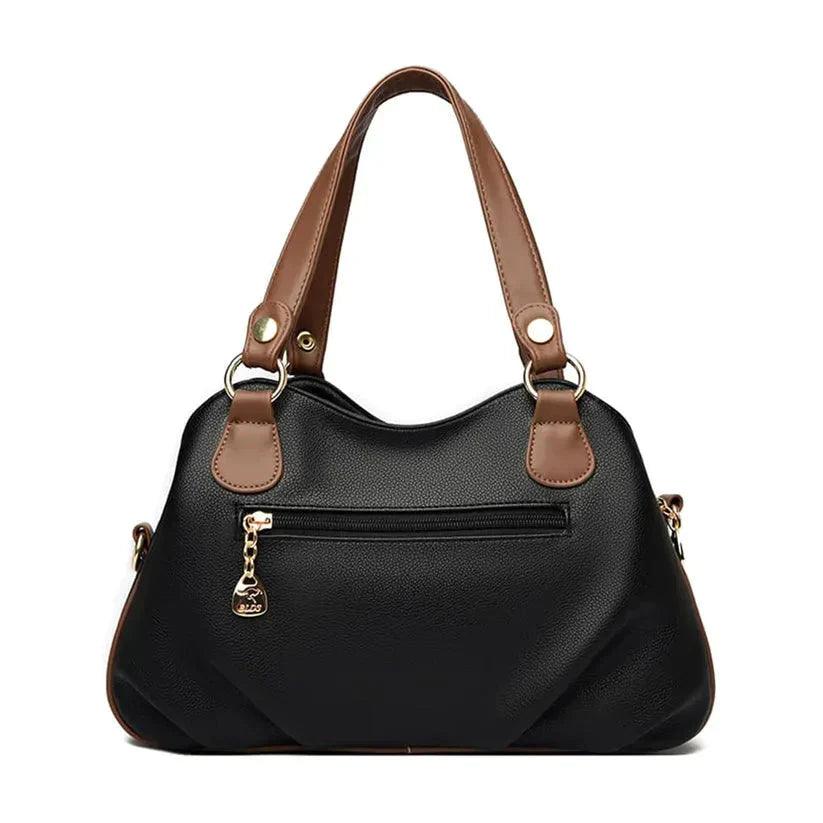 Genuine Leather Handbag - Uiva