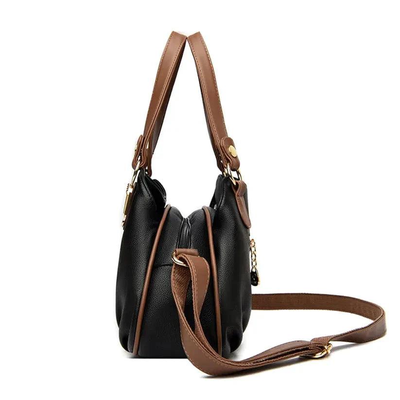 Genuine Leather Handbag - Uiva