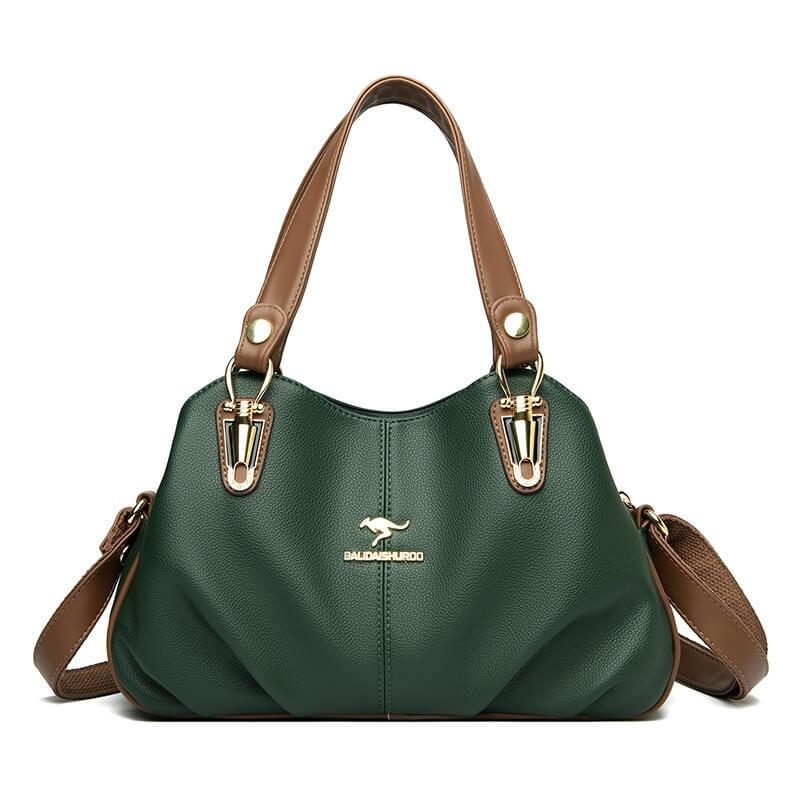 Genuine Leather Handbag - Uiva