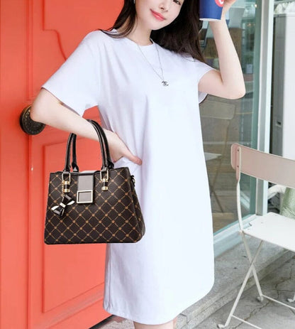 Genuine Leather Handbag - Zorina