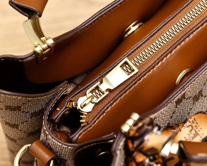 Genuine Leather Handbag - Fianna