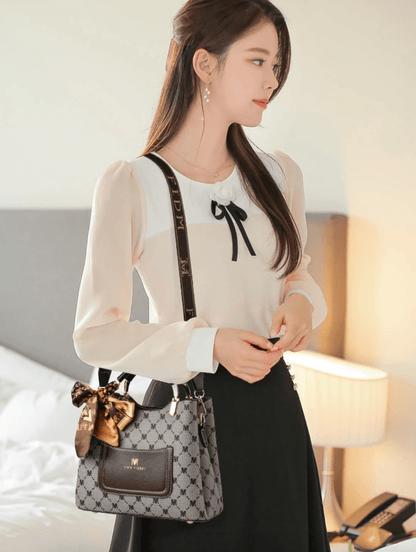 Genuine Leather Handbag - Fianna