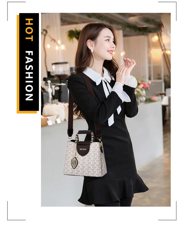Leather Handbag - Rania