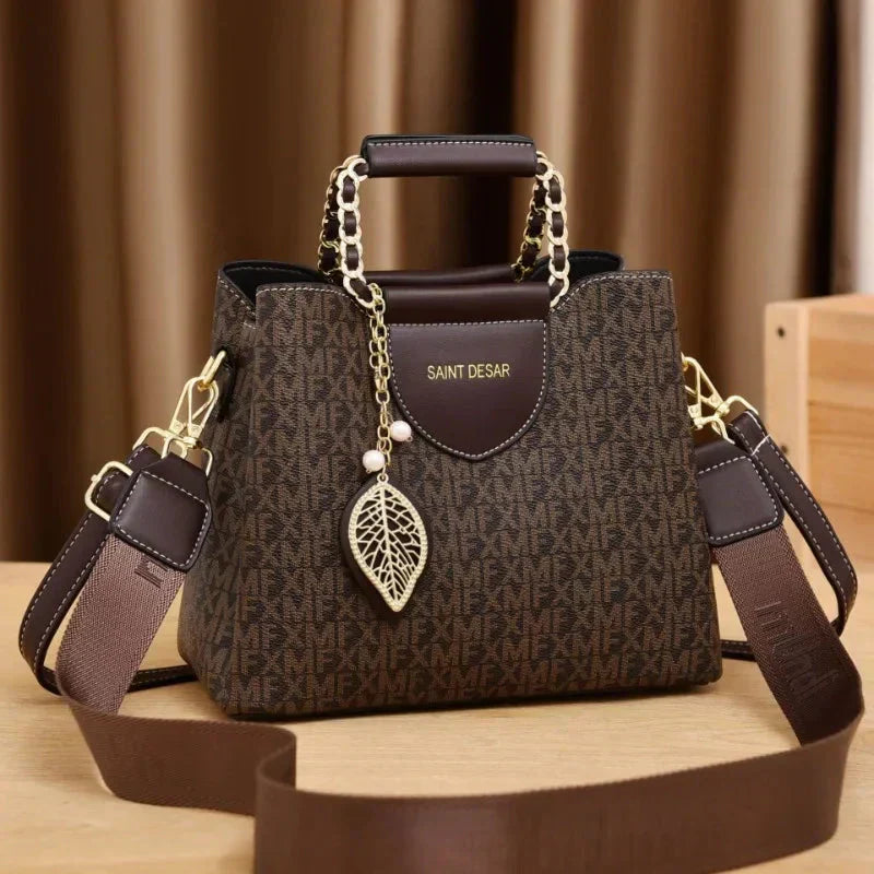 Leather Handbag - Rania