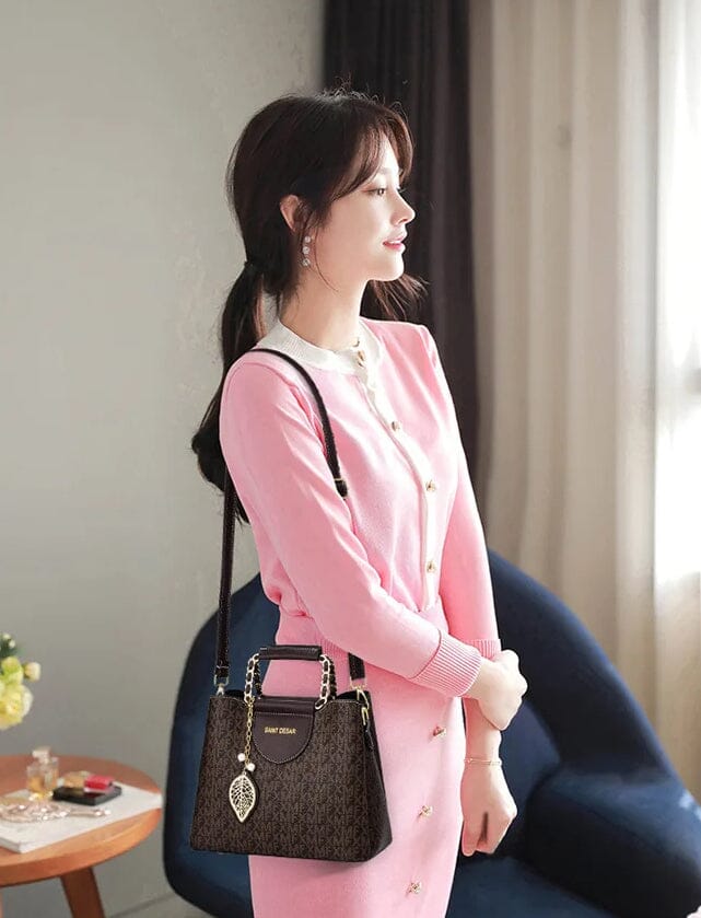 Leather Handbag - Rania