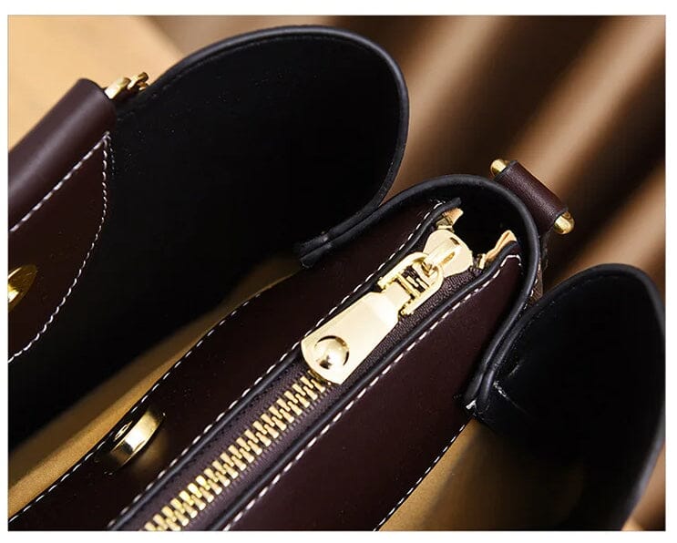 Leather Handbag - Rania