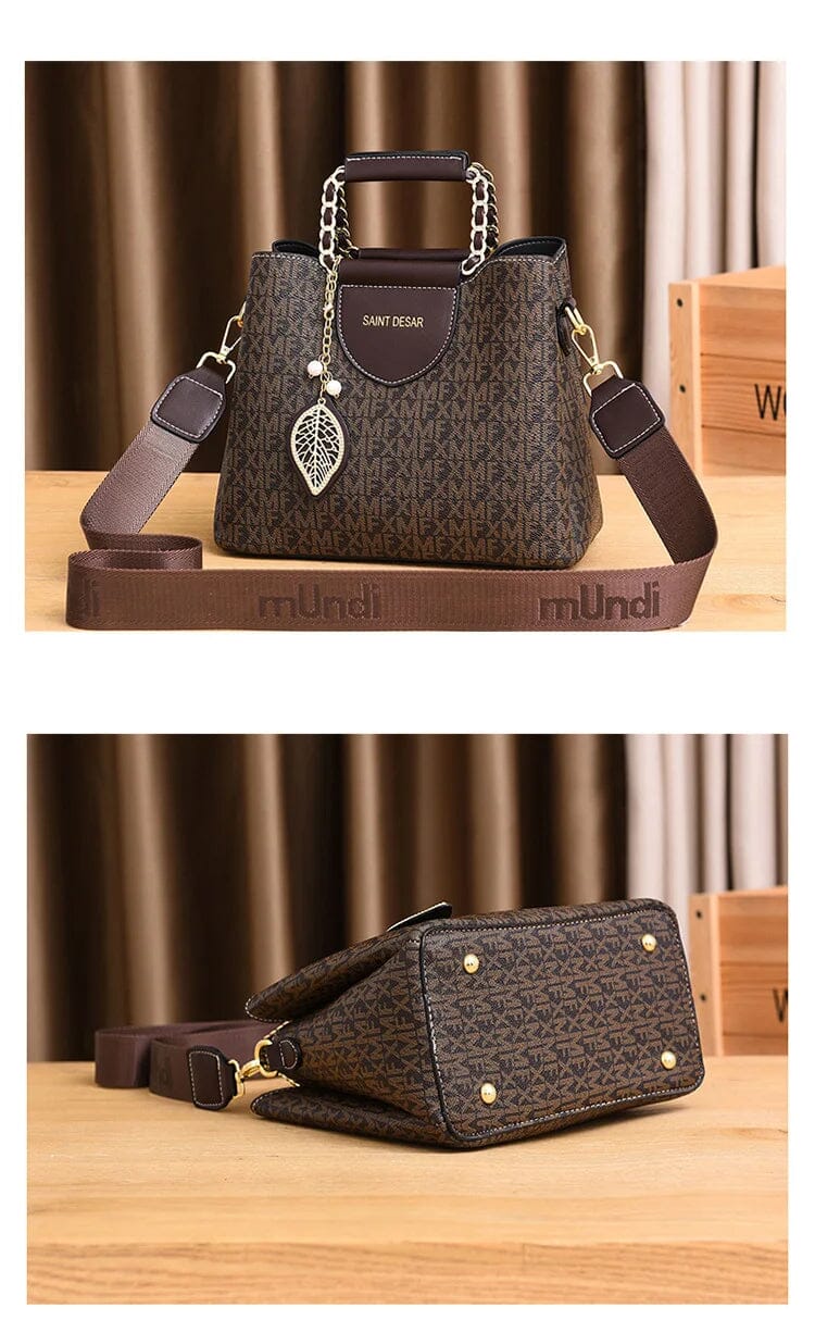 Leather Handbag - Rania