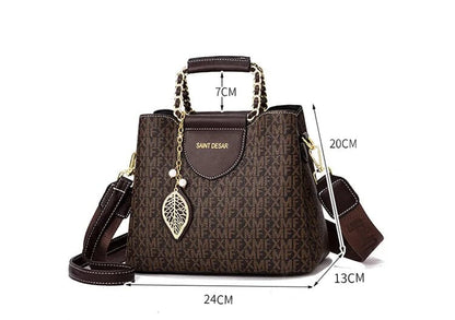 Leather Handbag - Rania