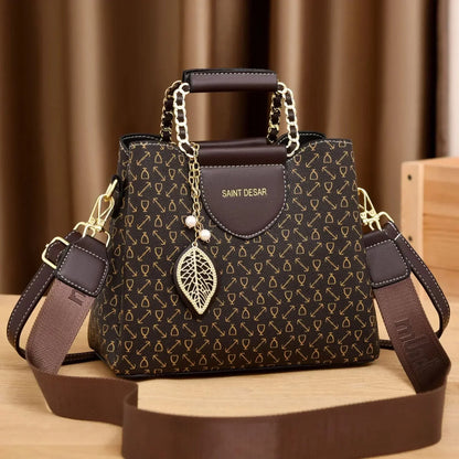 Leather Handbag - Rania