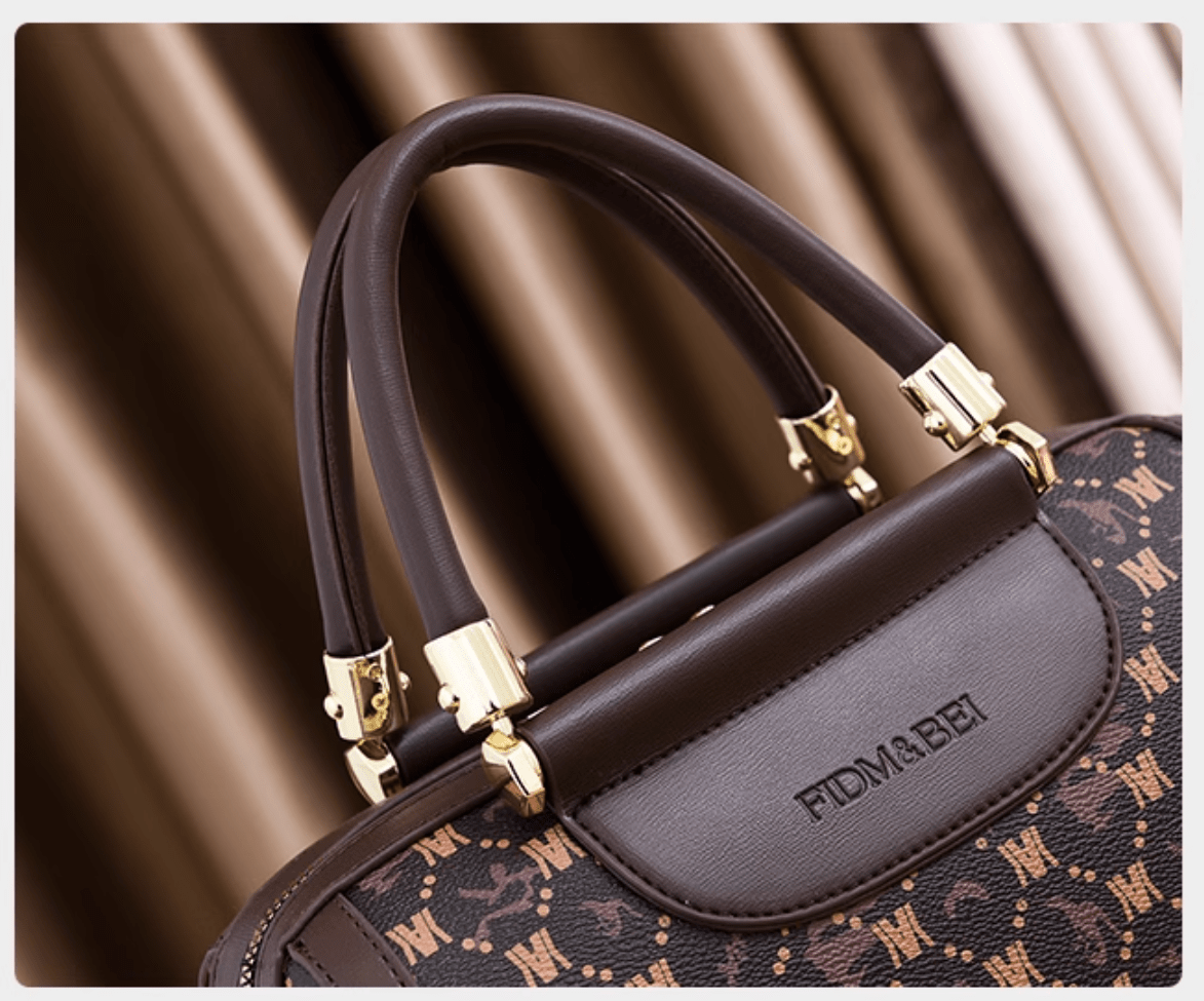 Genuine Leather Handbag - Faria
