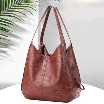 Leather Handbag - Zarela