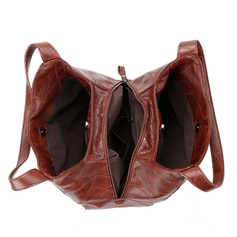 Leather Handbag - Zarela