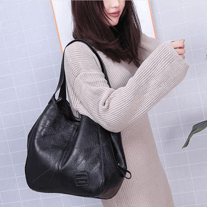 Leather Handbag - Zarela