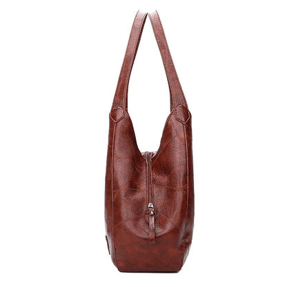 Leather Handbag - Zarela