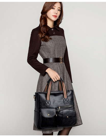 Genuine Leather Handbag - Liriel