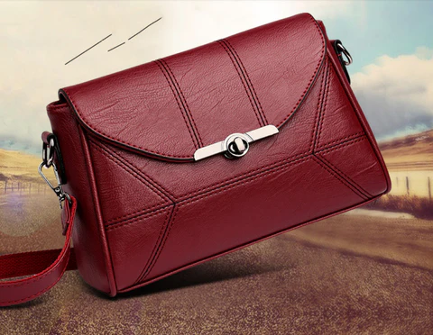 Leather Handbag - Uliane