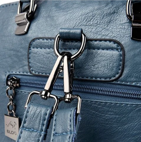 Leather Backpack Handbag Vivette