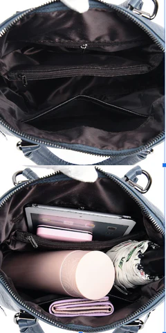 Leather Backpack Handbag Vivette