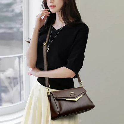 Handbag in Genuine Leather - Lona